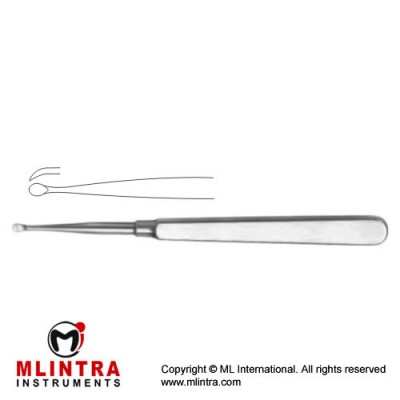 Molt Bone Curette Fig. 2 Stainless Steel, 17 cm - 6 3/4"